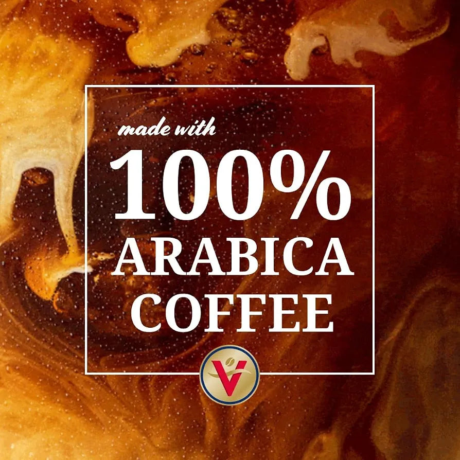 Victor Allen's Coffee Variety Pack (French Vanilla Flavored, Caramel Macchiato, Hazelnut), 32 Count, Single Serve Coffee Pods for Keurig K-Cup Brewers