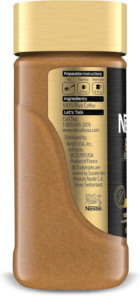 NESCAFÉ Gold Espresso Blonde Instant Coffee, 3.5 oz Jar